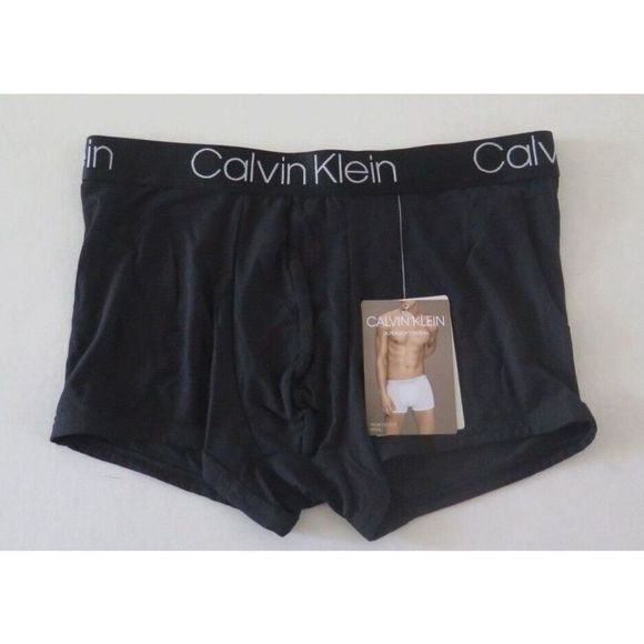 Calvin Klein NB1796 001 Men's Size Medium Black, Ultra-Soft Modal Boxer Briefs - Picture 1 of 5